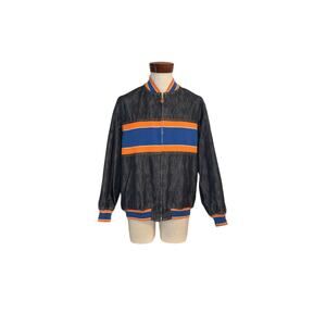 Vintage Mackdaddy MDY Jean Bomber Jacket Y2K 2003 Rare Japanese Collector Mens M